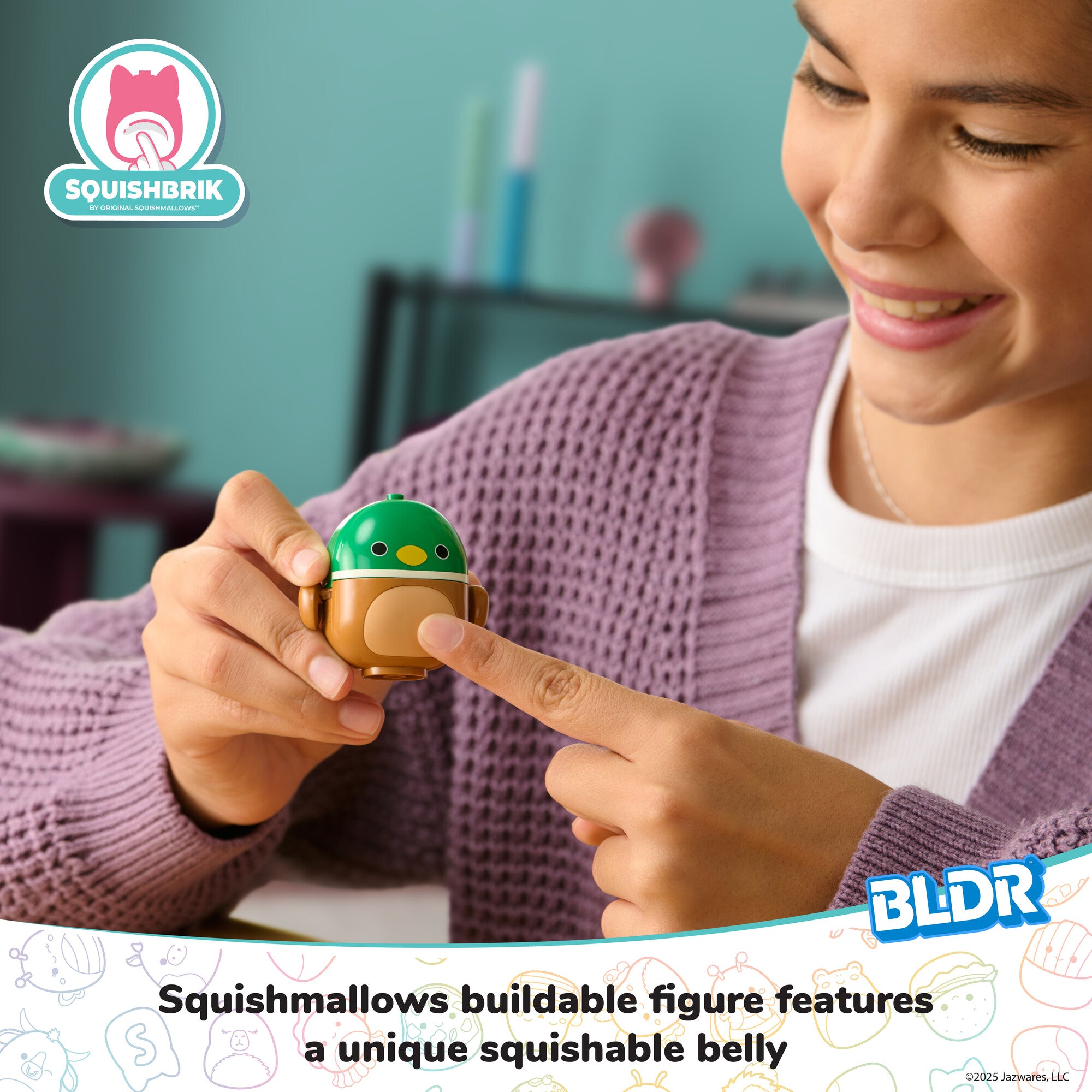 Squishmallows Avery??s Ball Game Building Set - Image 2