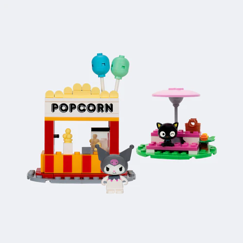 Hello Kitty and Friends Kuromi’s Popcorn Stand Building Set