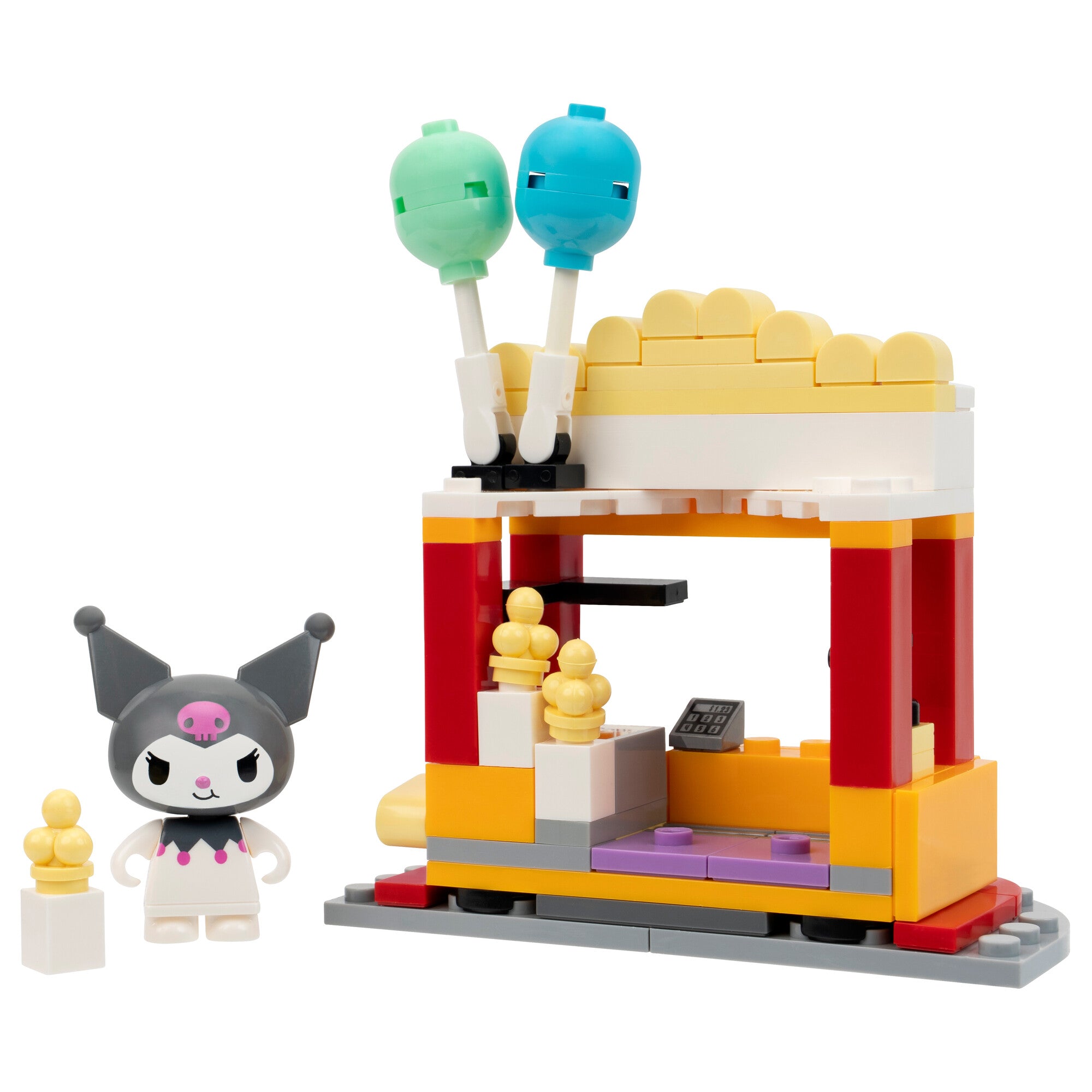 Hello Kitty and Friends Kuromi??s Popcorn Stand Building Set - Image 2