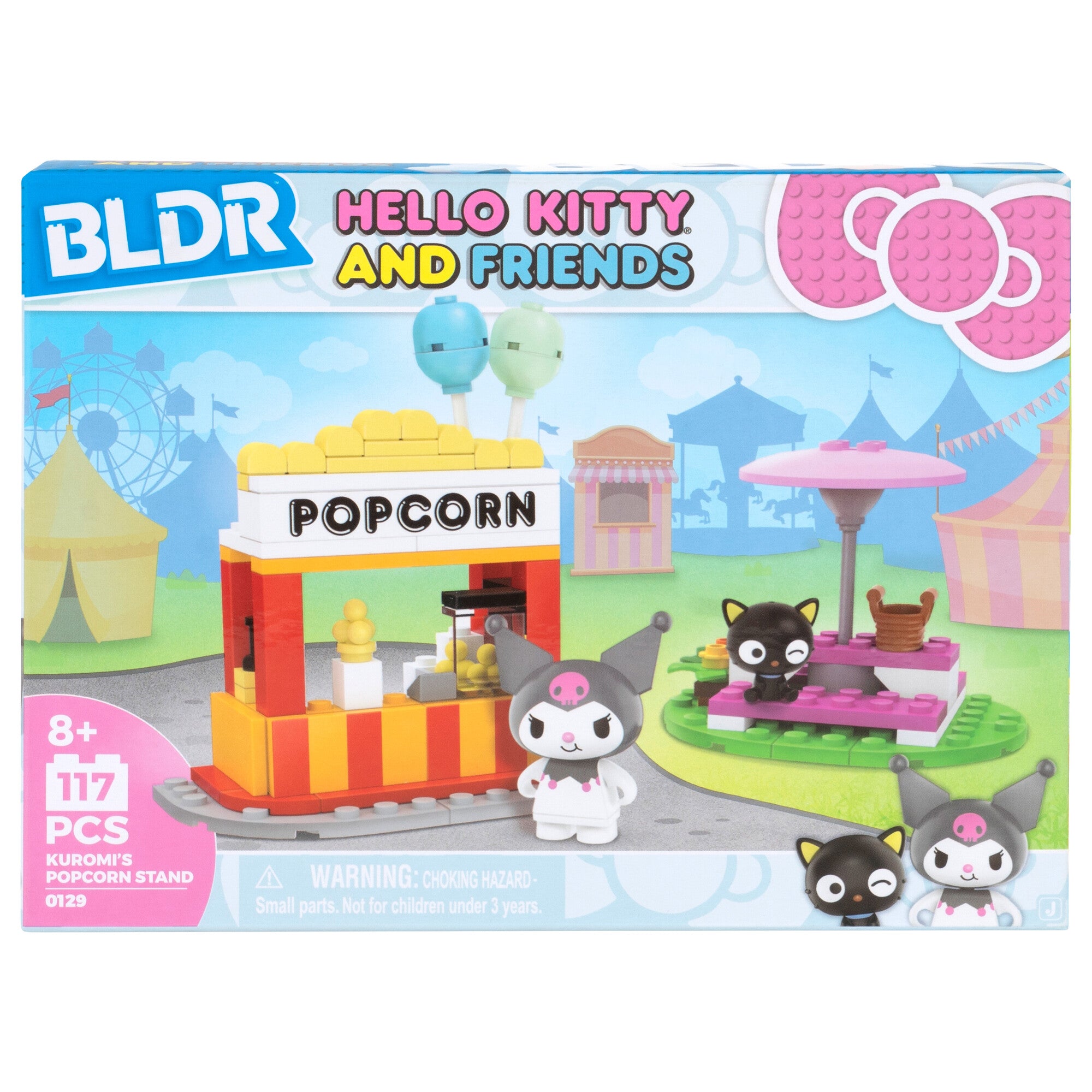 Hello Kitty and Friends Kuromi??s Popcorn Stand Building Set - Image 6