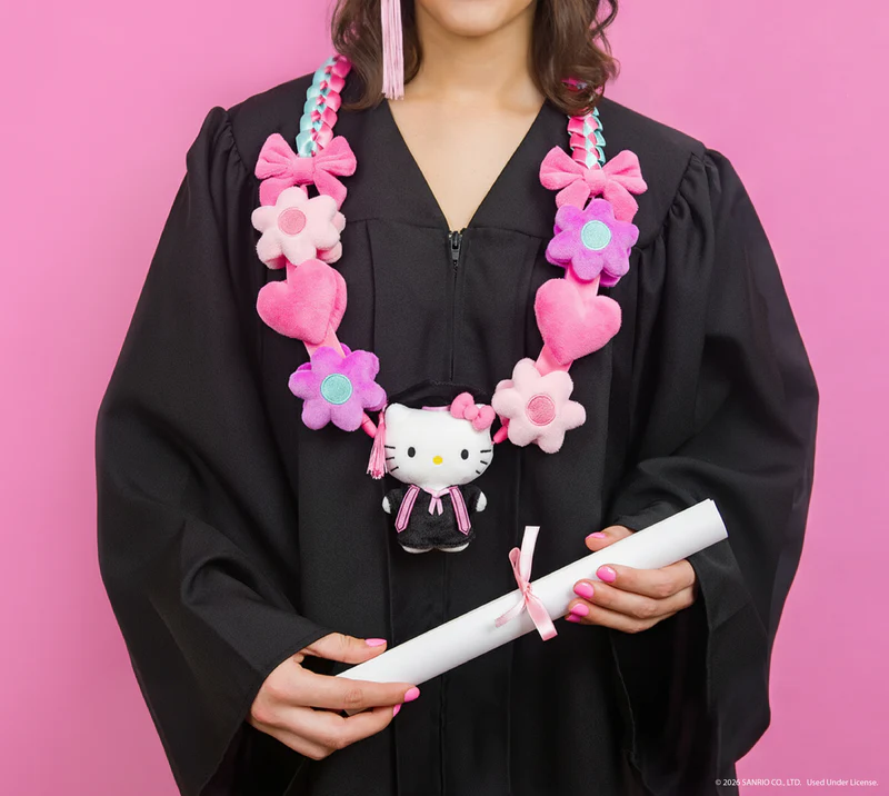 Hello Kitty Graduation Plush Lei