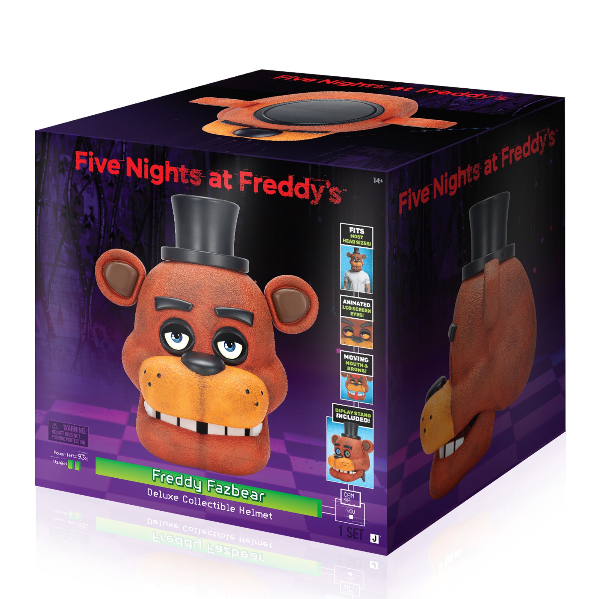 Five Nights at Freddy??s Deluxe Collector Freddy Helmet - Image 5