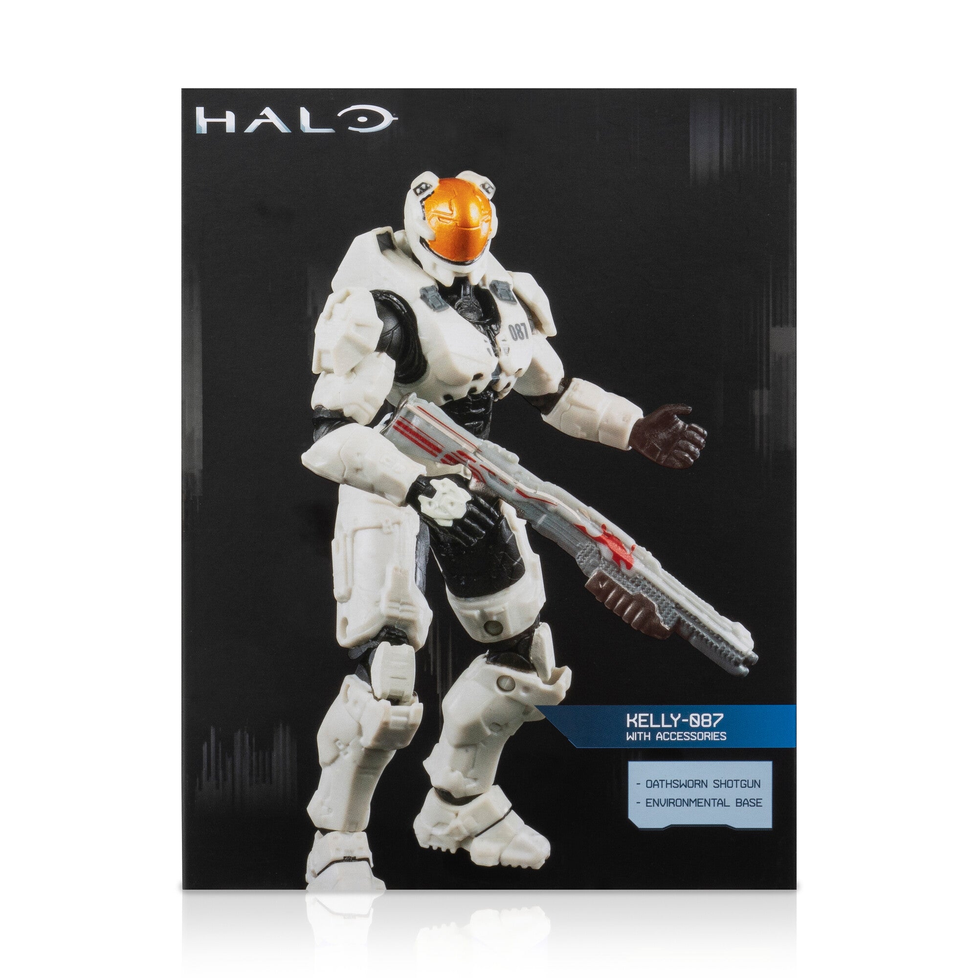 Halo Kelly-087 - Deluxe 4-Inch Articulated Figure with ??Oathsworn?? Shotgun - Image 13