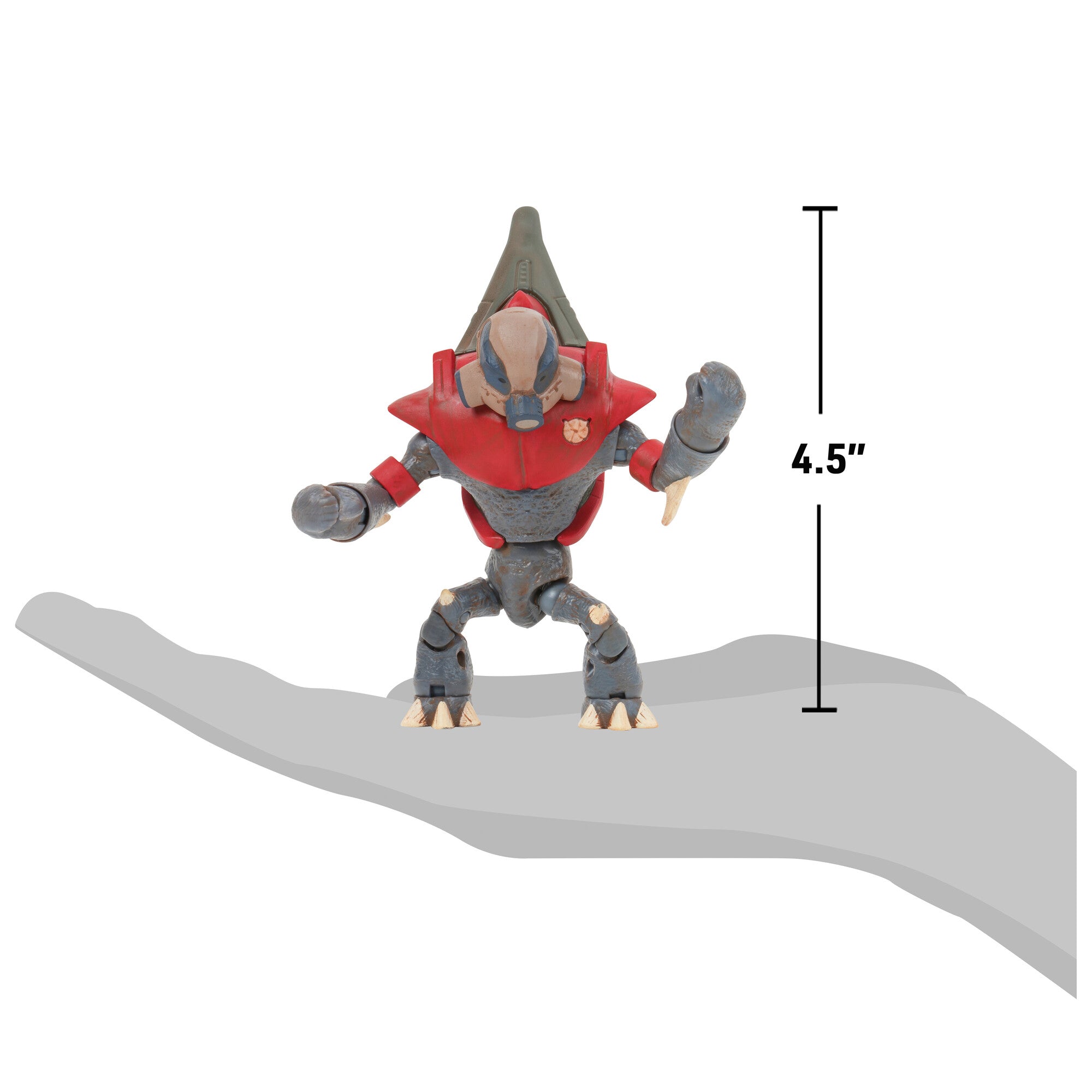 Halo Grunt Major - Deluxe 4-Inch Articulated Figure with Plasma Pistol - Image 11