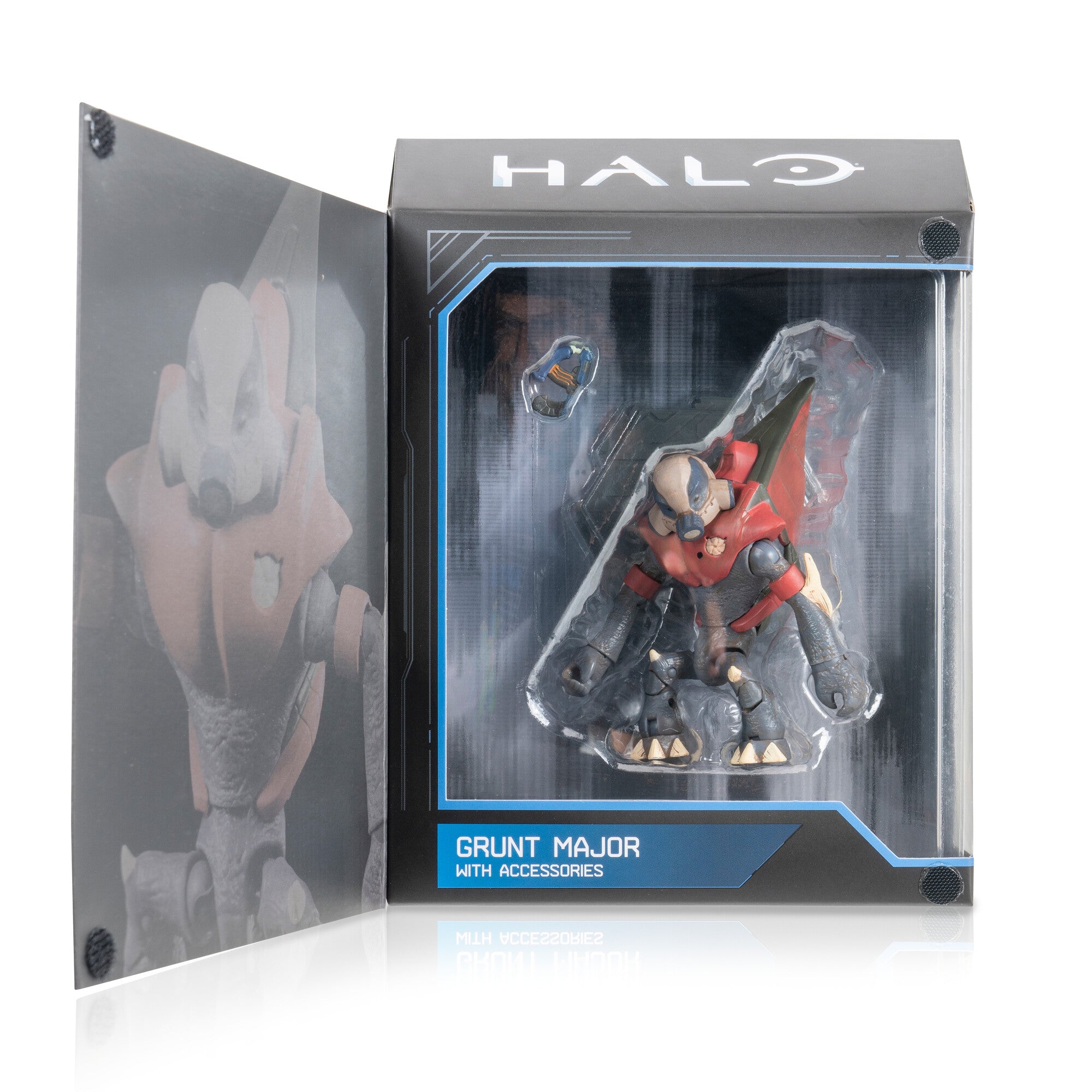 Halo Grunt Major - Deluxe 4-Inch Articulated Figure with Plasma Pistol - Image 2