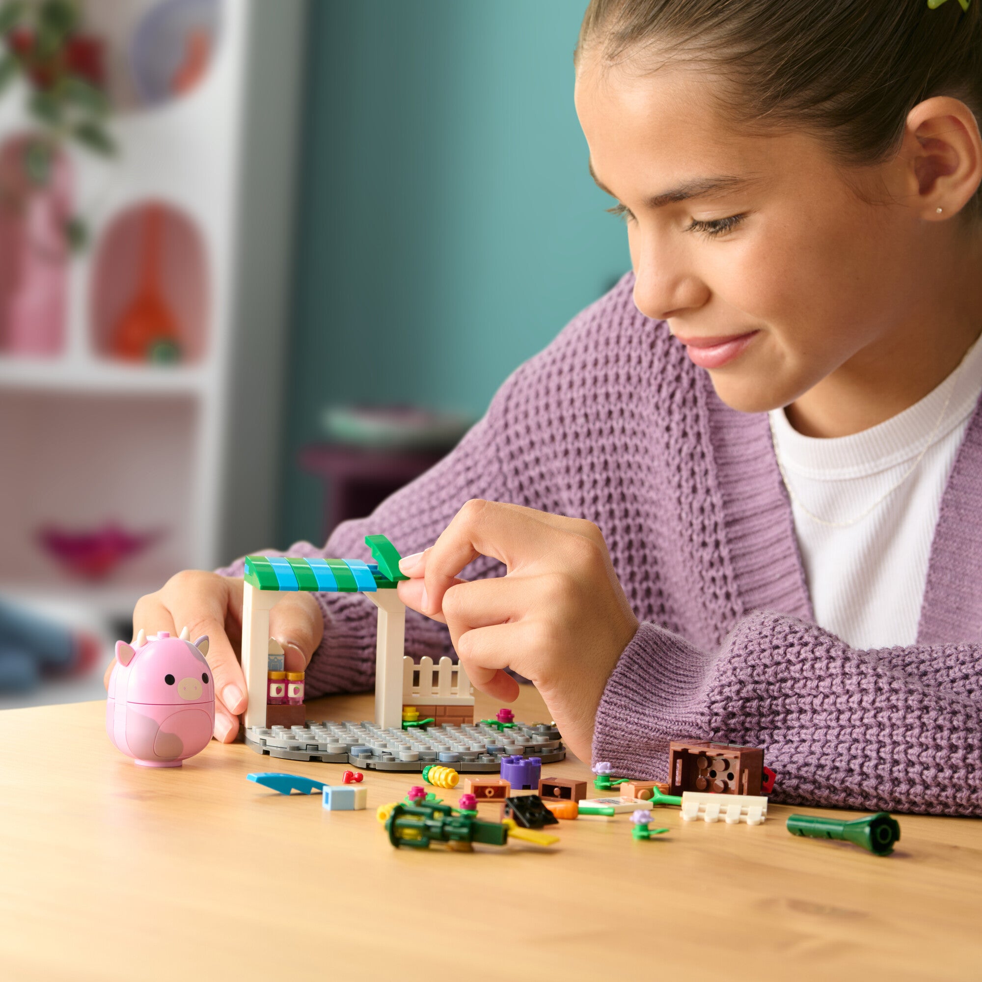 Squishmallows Patty??s Farmers Market Building Set - Image 5