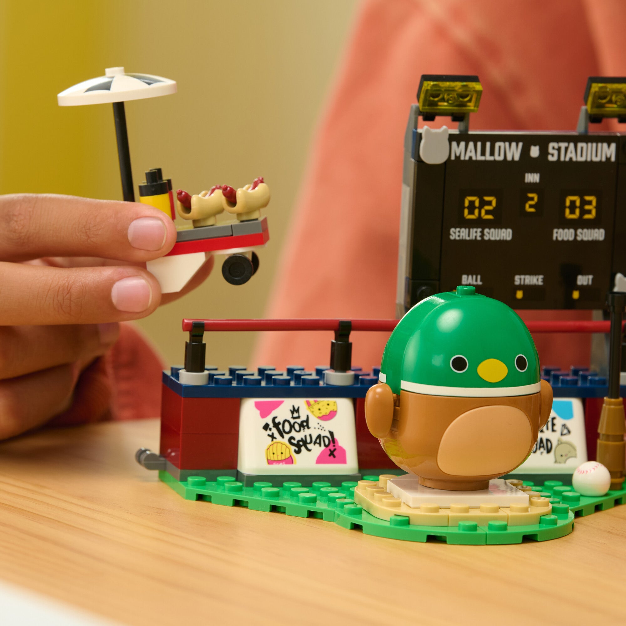 Squishmallows Avery??s Ball Game Building Set - Image 6