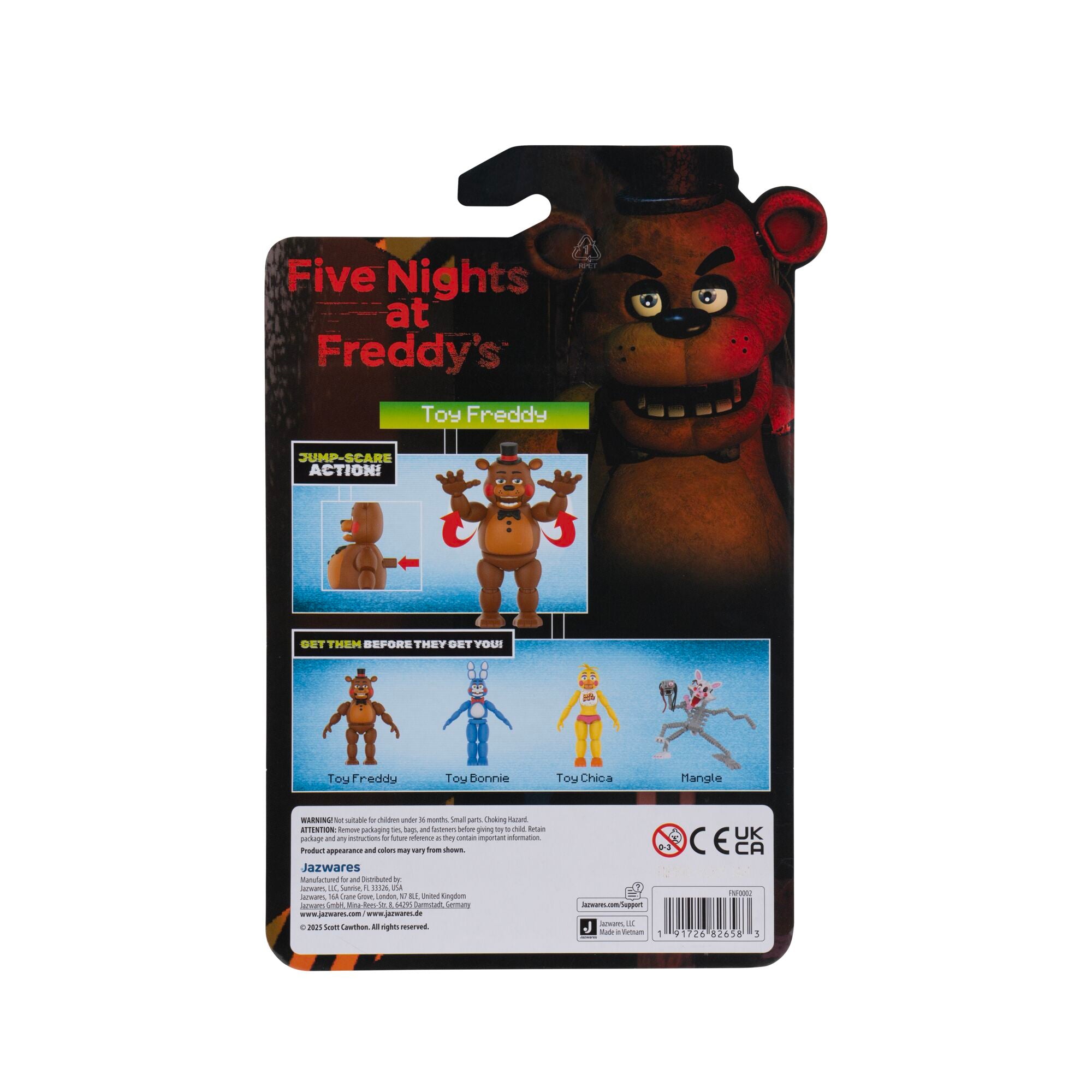 Five Nights at Freddy??s Toy Freddy 5-Inch Articulated Figure - Image 7