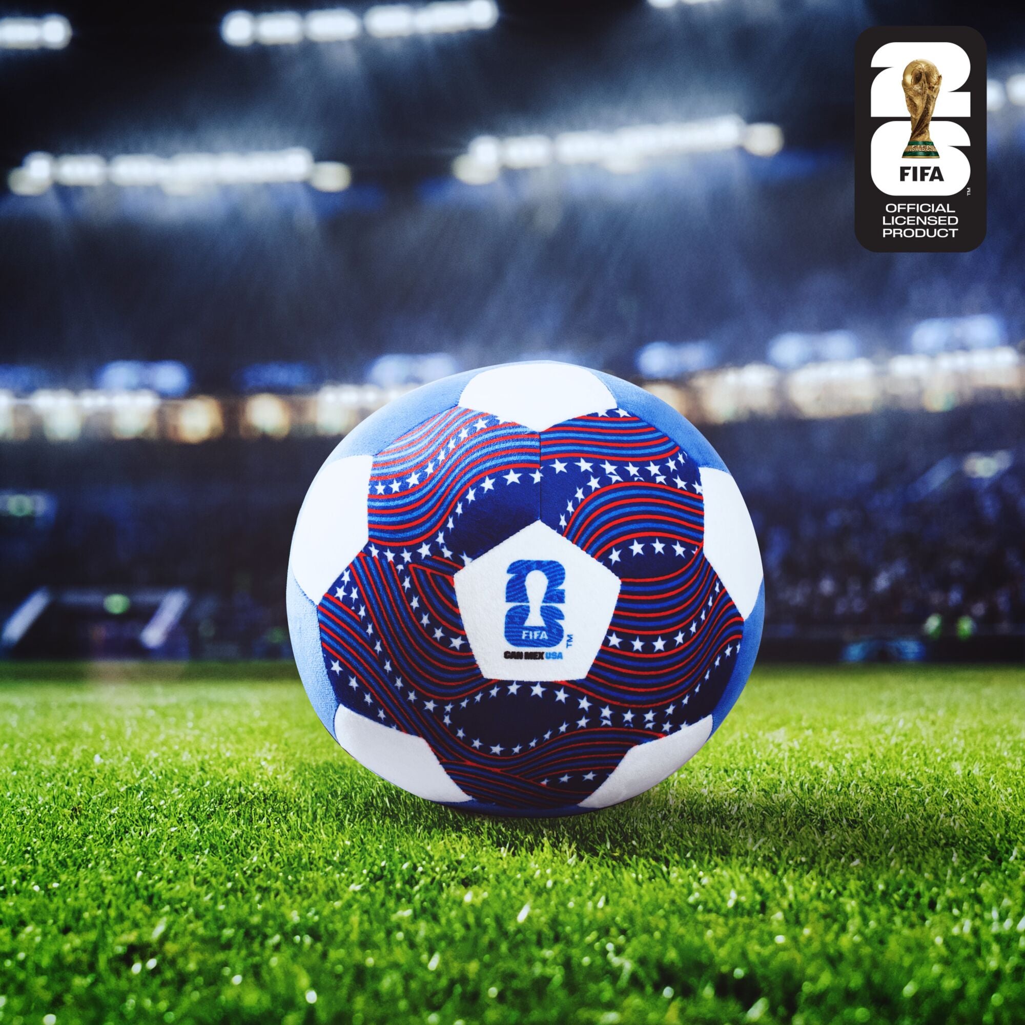 FIFA World Cup 2026 USA 9-Inch Plush Soccer Ball - Image 2