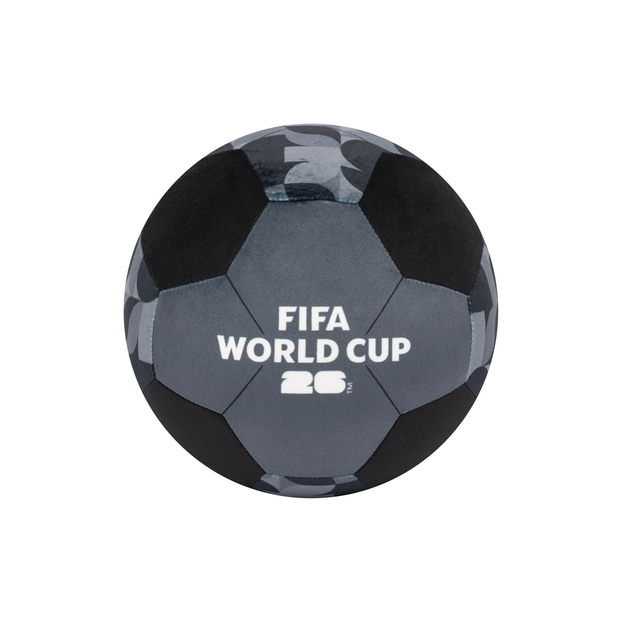 FIFA World Cup 2026 9-Inch Black Plush Soccer Ball