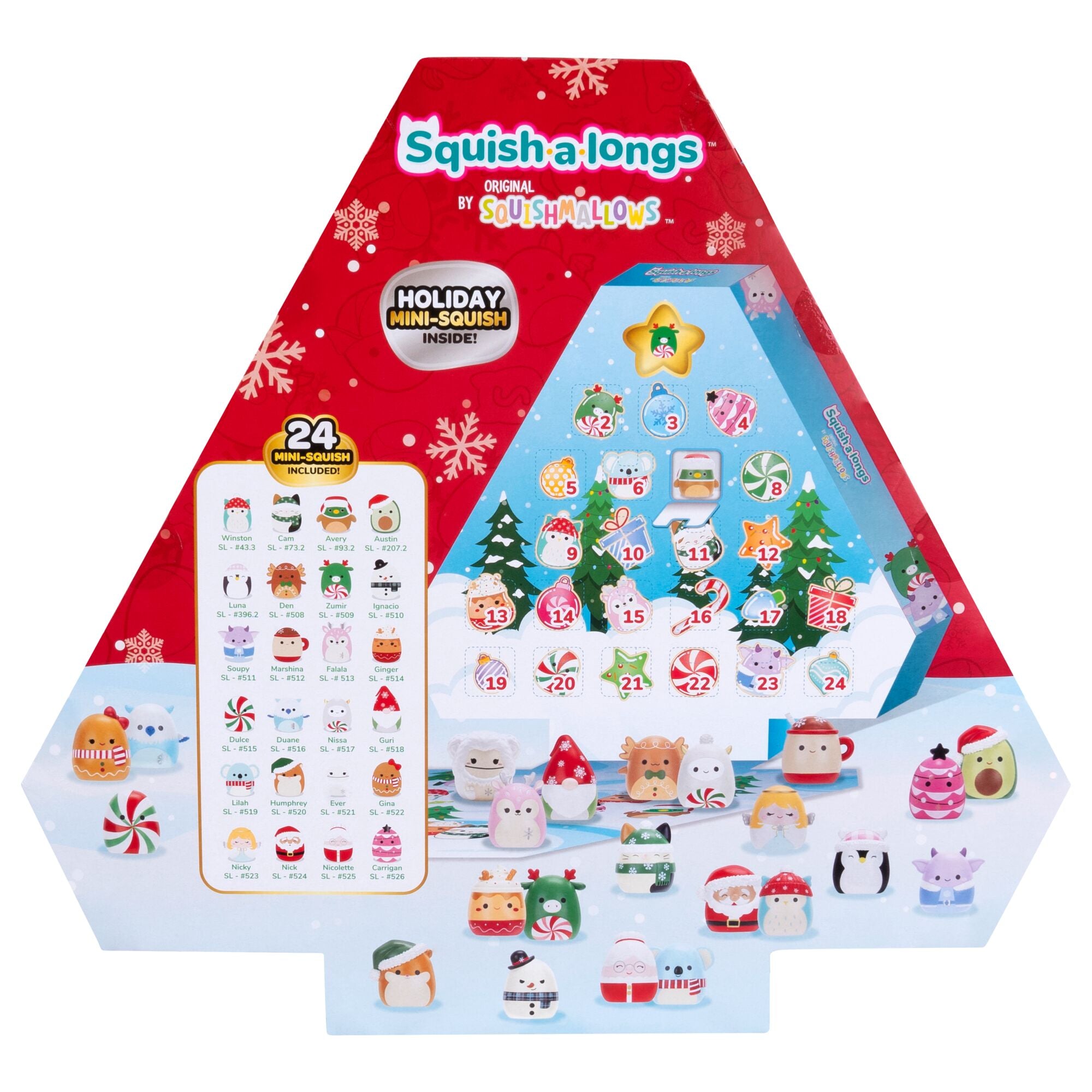 Squish-a-longs Holiday Countdown Calendar ?C Includes 24 Mini-Squish - Image 9