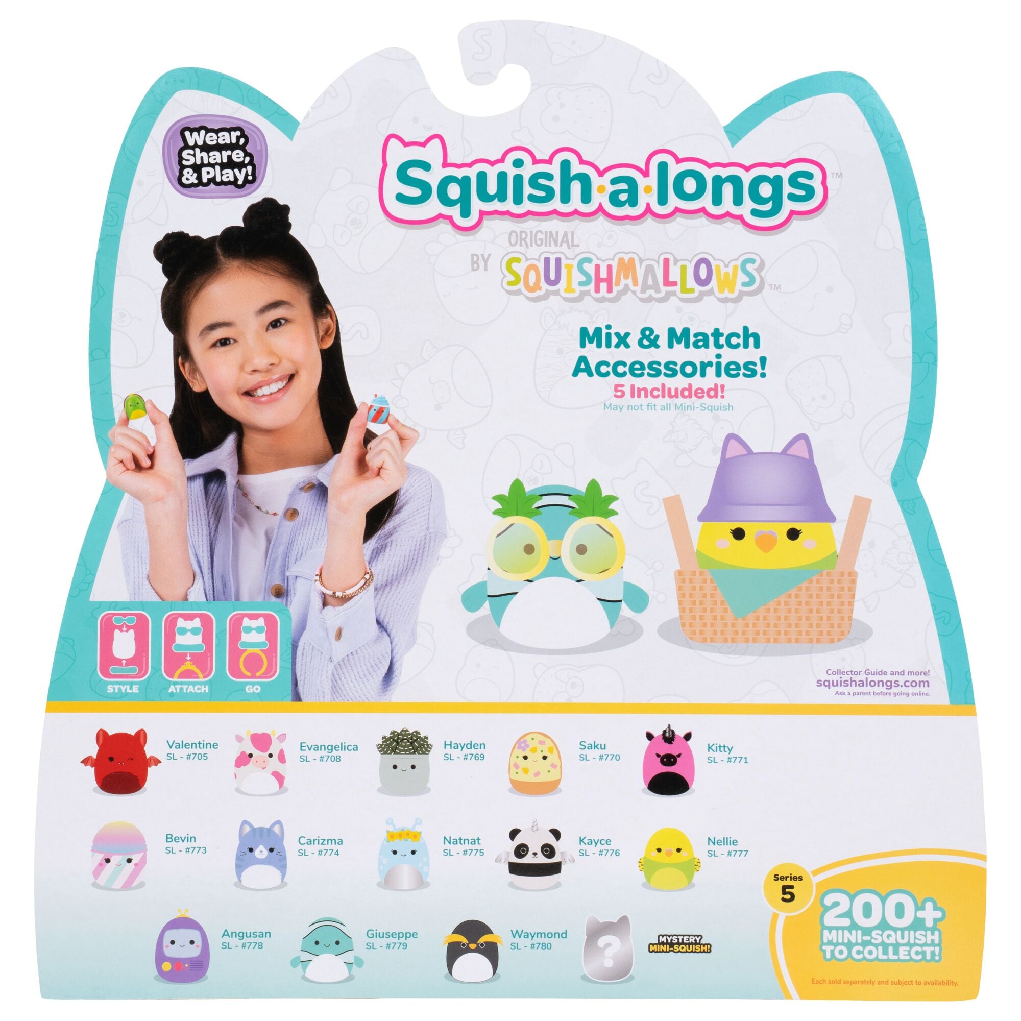 Squish-a-longs Mini-Squish 14-Pack (Wave 5, Style 1) - Image 8