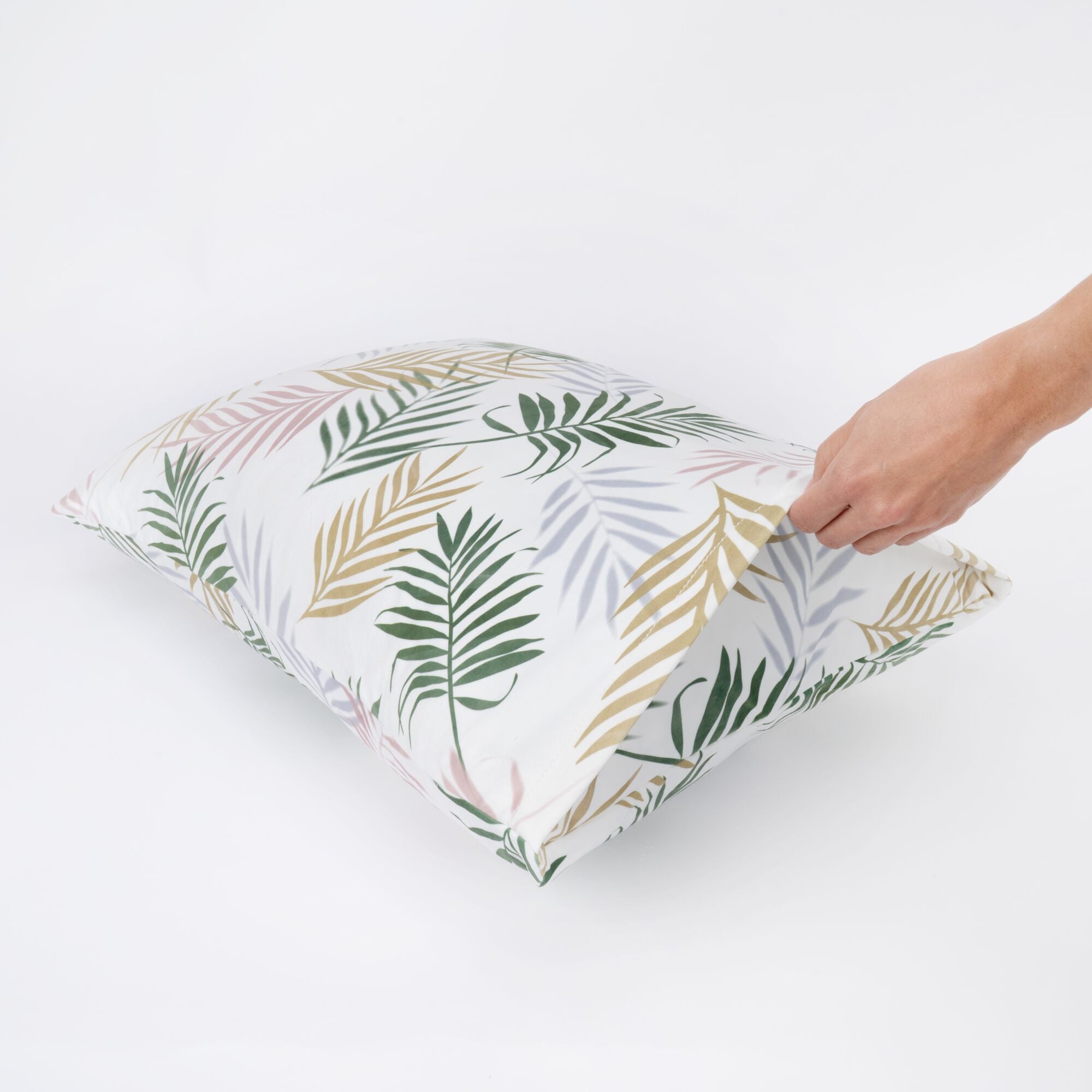 "Palm Fronds" Light SquishPillow Pillowcase (Standard) - Image 3