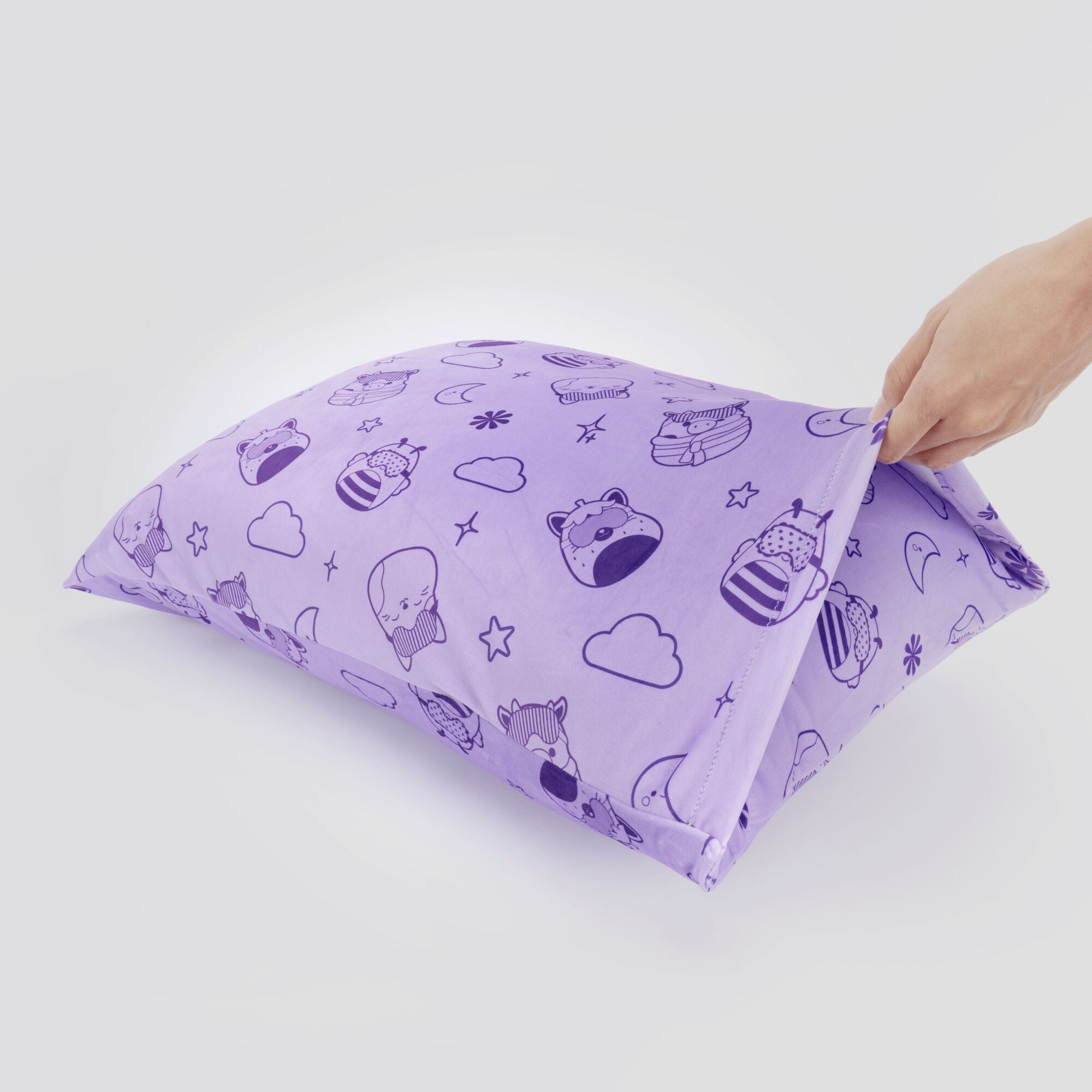 "Lavender Slumber" Purple SquishPillow Pillowcase (Standard) - Image 6