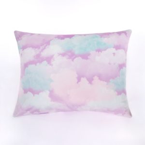 "Cotton Candy Skies" Purple SquishPillow Pillowcase (Standard)