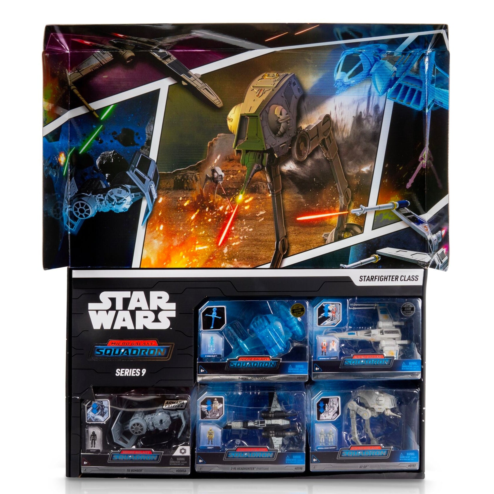 STAR WARS? Micro Galaxy Squadron Starfighter Class Collection (Series 9)