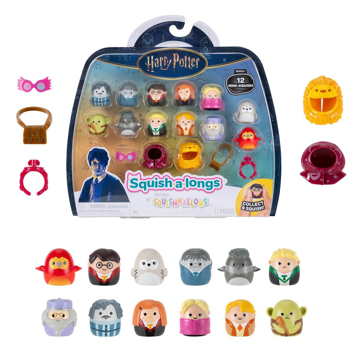 Squish-a-longs ??Harry Potter?? Mini-Squish and Accessory 12-Pack