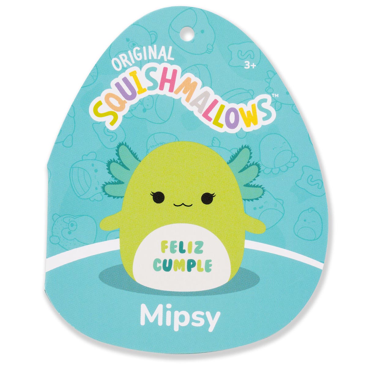 12-Inch Mipsy the Green Axolotl with ??Feliz Cumple?? Embroidery - Image 5