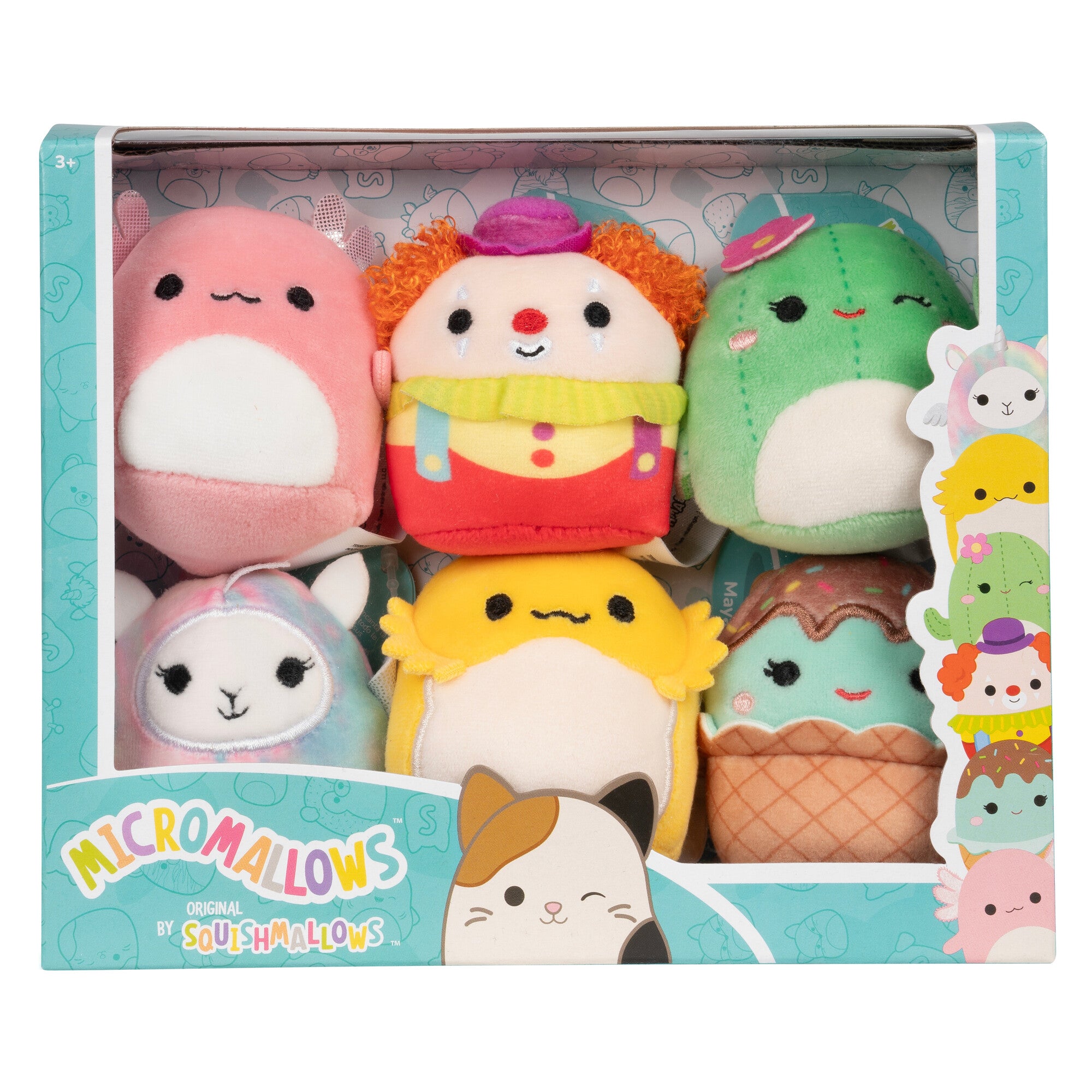 Micromallows 6-Pack ?C Archie Axolotl, Bimbi Clown, Lucy-May Llamapegacorn, Maritza Cactus, Maya Sundae, Rodry Bearded Dragon - Image 2