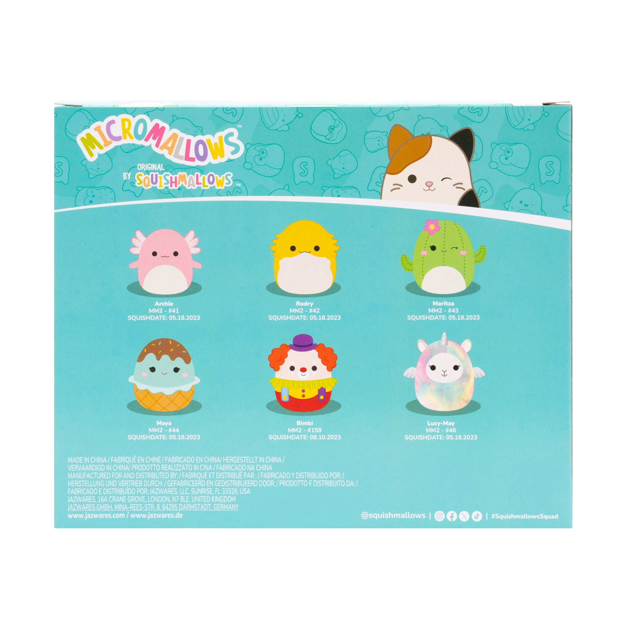 Micromallows 6-Pack ?C Archie Axolotl, Bimbi Clown, Lucy-May Llamapegacorn, Maritza Cactus, Maya Sundae, Rodry Bearded Dragon - Image 11