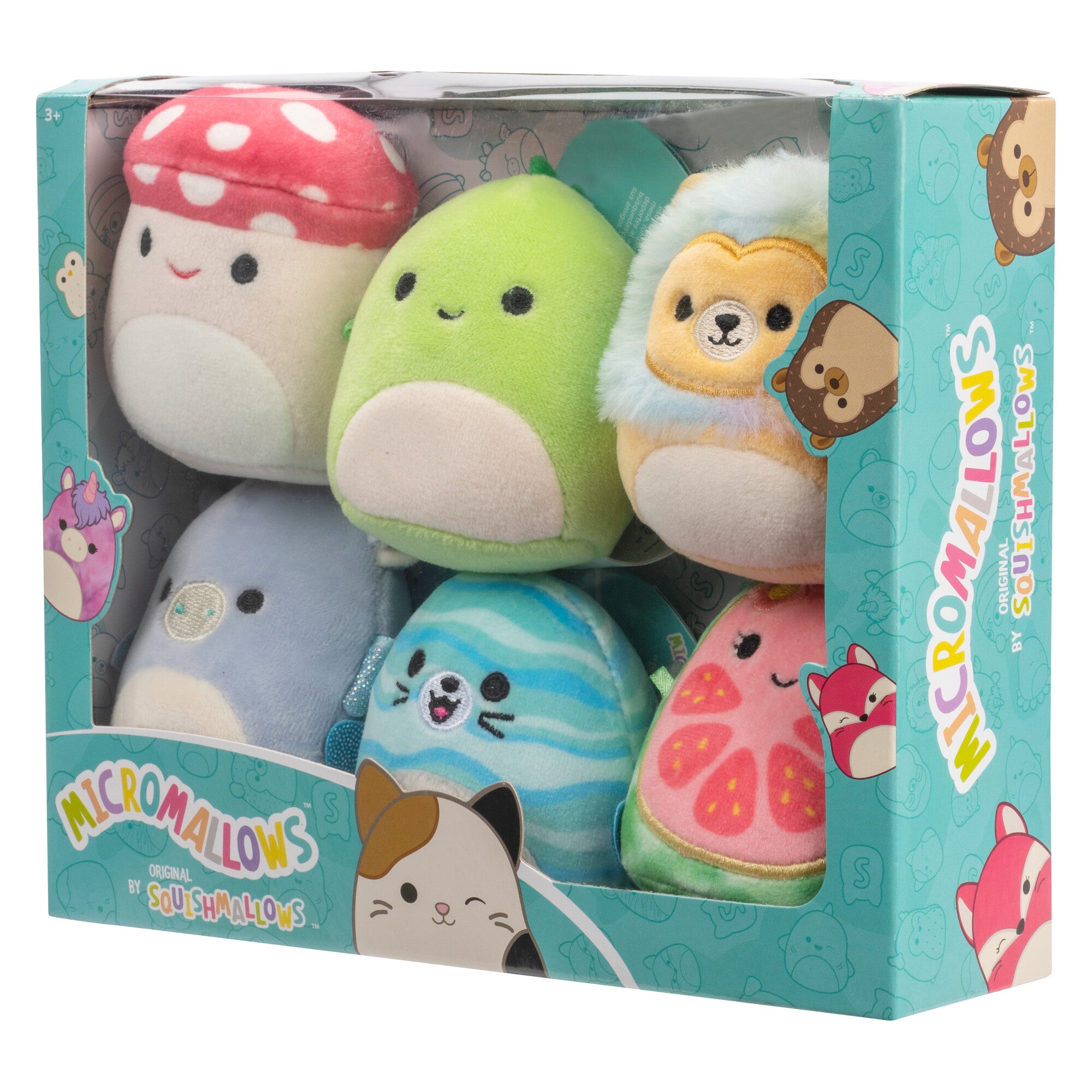 Micromallows 6-Pack ?C Danny Dinosaur, Dane Dragon, Malcolm Mushroom, Lena Guava Fruit, Leonard Lion, Noah Seal - Image 10