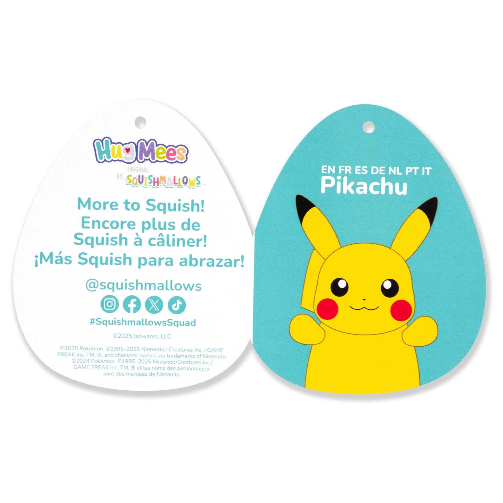 Pok??mon 10-Inch Pikachu HugMees - Image 6