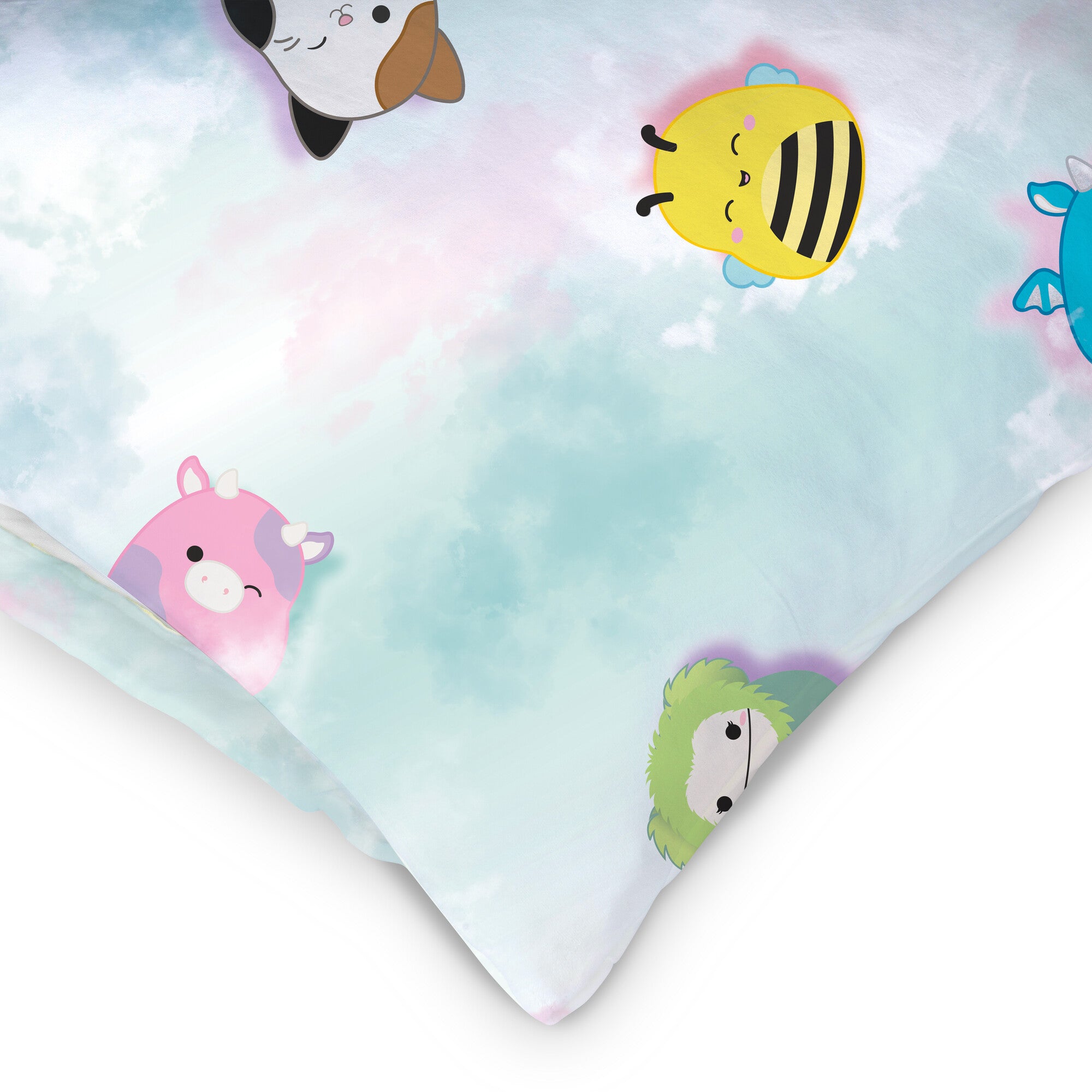 ??On Cloud 9?? Blue SquishPillow Pillowcase (Standard Size) - Image 4