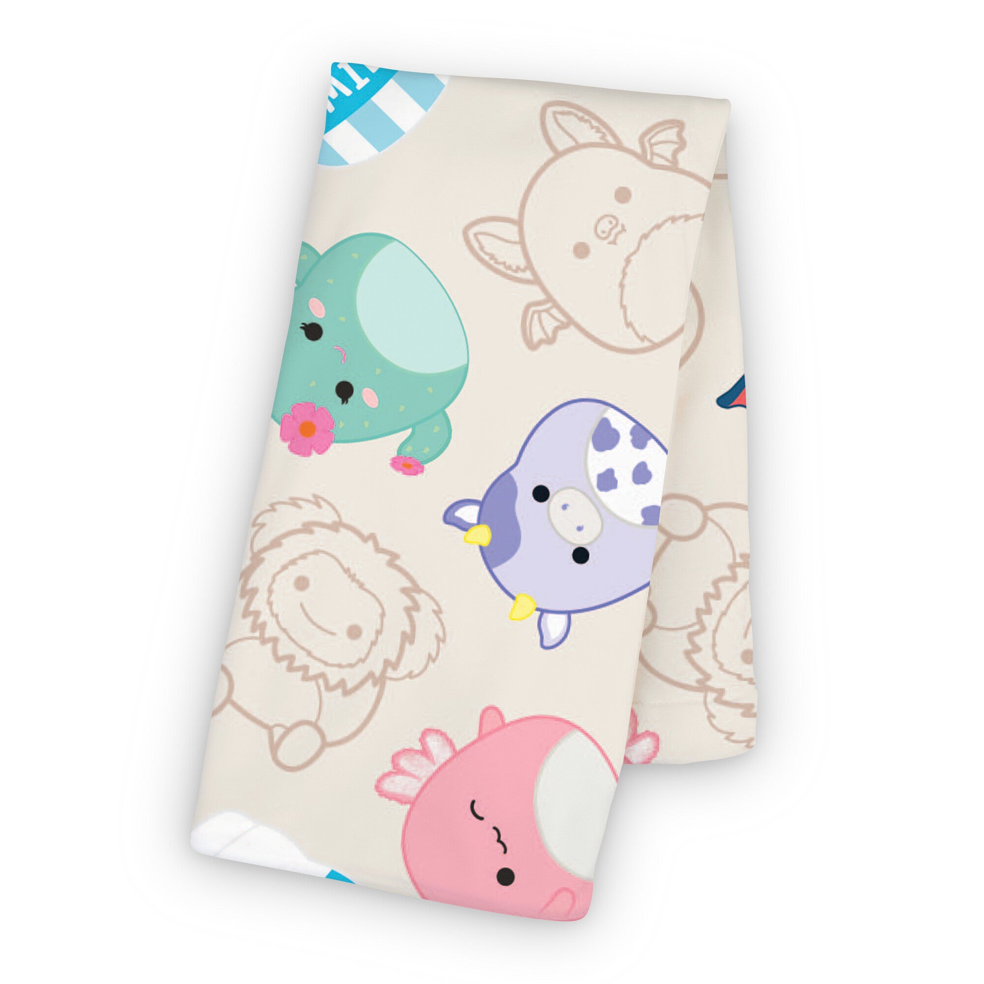 ??Resties Besties?? Tan SquishPillow Pillowcase (Standard Size) - Image 5